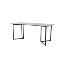 Dinertafel Tribo 180x80cm - Zwart