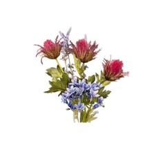 Tafel kunstboeketje  wild violet