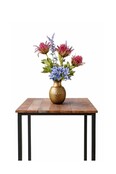 Tafel kunstboeketje  wild violet