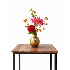 Tafel kunstboeketje  orange spark