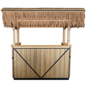 Cocktailbar met rietendak