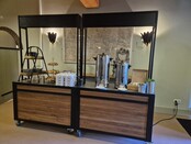 Foodcourt compact - Staal bankirai