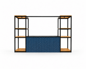 Uitgifteset Urban - tegelmotief blauw