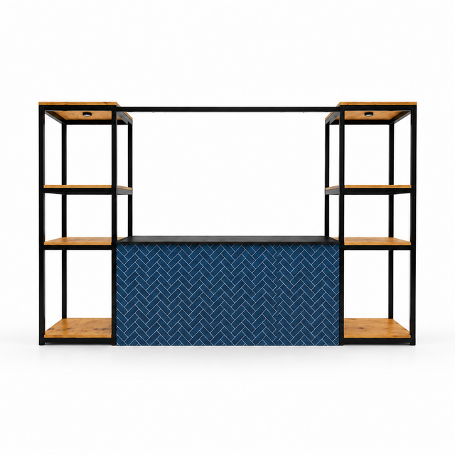 Uitgifteset Urban - tegelmotief blauw