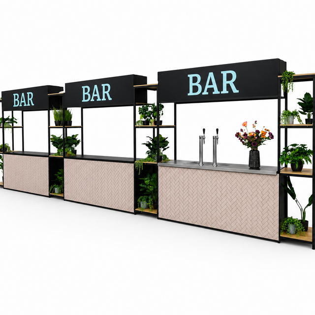 Barset Urban - tegelmotief visgraat taupe
