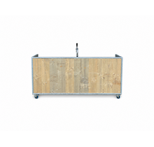 Bar - Staal steigerhout
