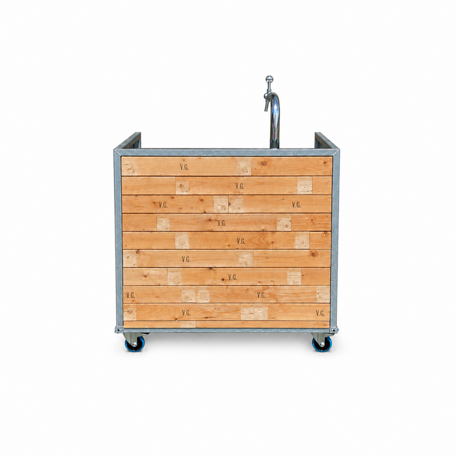 Bar - Staal hout