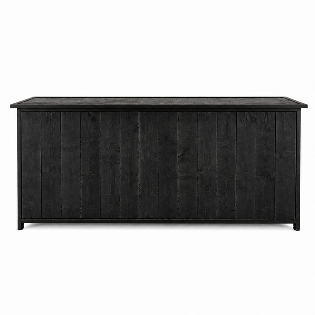 Uitgiftebar - Staal zwart