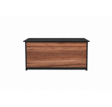 Uitgiftebar - Staal bankirai hout