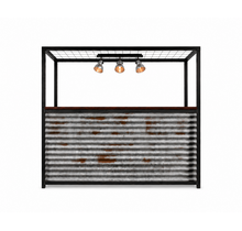 Uitgiftebar - Staal golfplaten