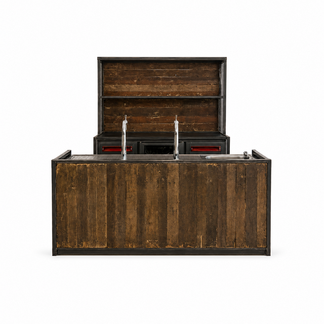 Barset - Staal old wood