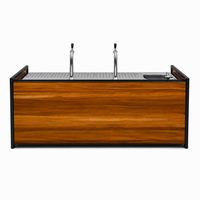 Barombouw staal bankirai hout