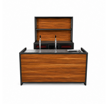 Barset - Staal bankirai hout