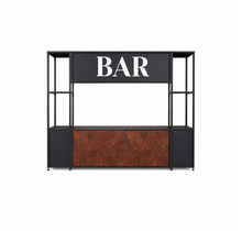 Barset Royale - hexagonmotief hout