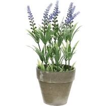Kunstplant lavendel - 25cm