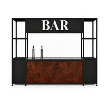 Barset Royale - hexagonmotief hout