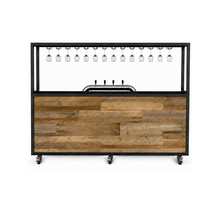 Bar industrieel - Staal barn wood
