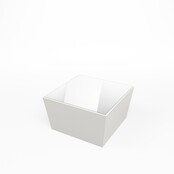 Conic tafel laag - Wit