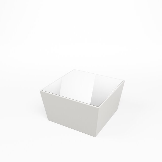 Conic tafel laag - Wit