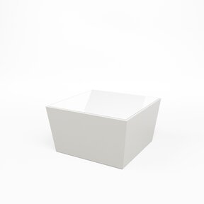 Conic tafel laag - Wit
