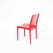Stoel June - Rood