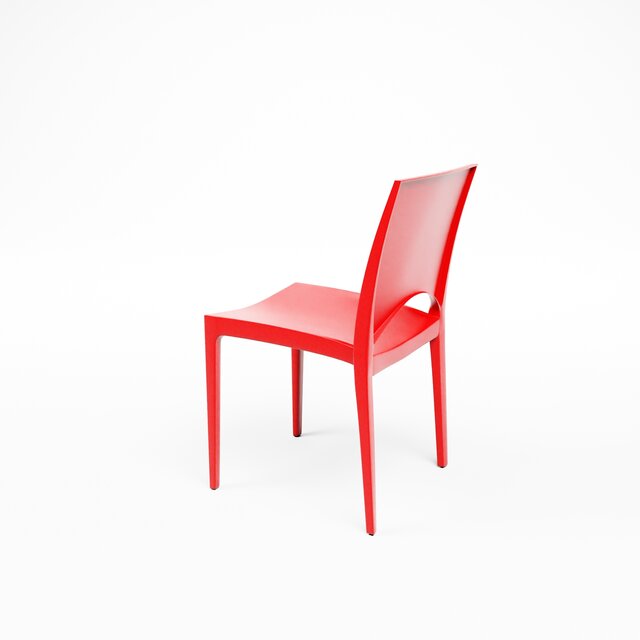 Stoel June - Rood