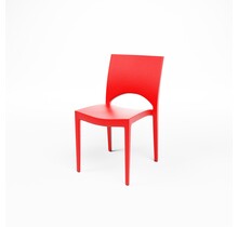 Stoel June - Rood