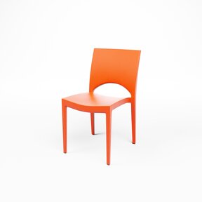 Stoel June - Oranje