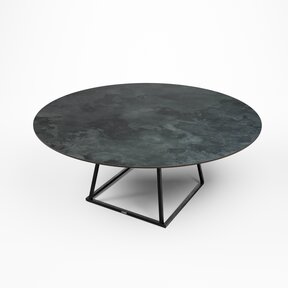 Dinertafel Linea dsn 160cm - zwart black stone