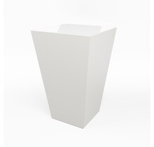 Conic statafel 70x70cm - Wit