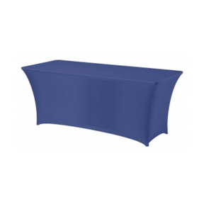 Buffettafelrok stretch 180x80cm - Blauw