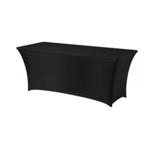 Buffettafelrok stretch 180x80cm - Zwart