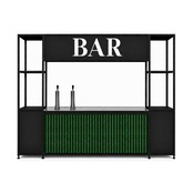 Barset Royale - tegelmotief groen