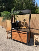 Foodcourt compact - Staal bankirai