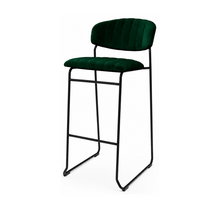 Barstoel Velvet - Groen