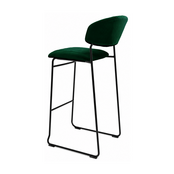 Barstoel Velvet - Groen