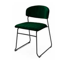 Stoel Velvet - Groen
