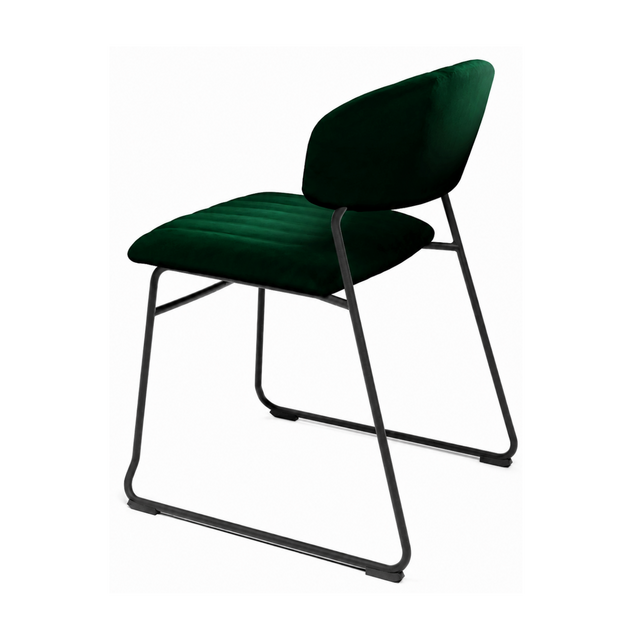 Stoel Velvet - Groen