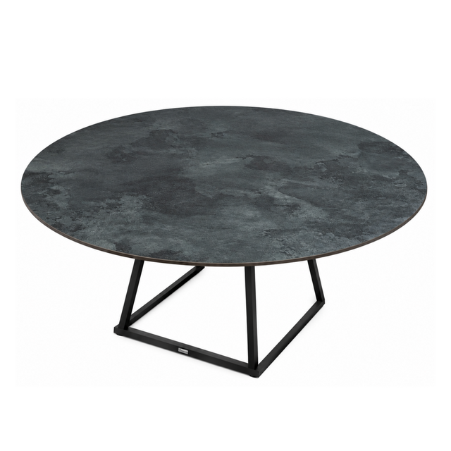 Dinertafel Linea dsn 160cm - zwart black stone