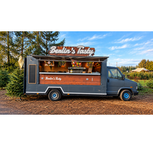 Berlin's tasty foodtruck -  Flamkuchen menu