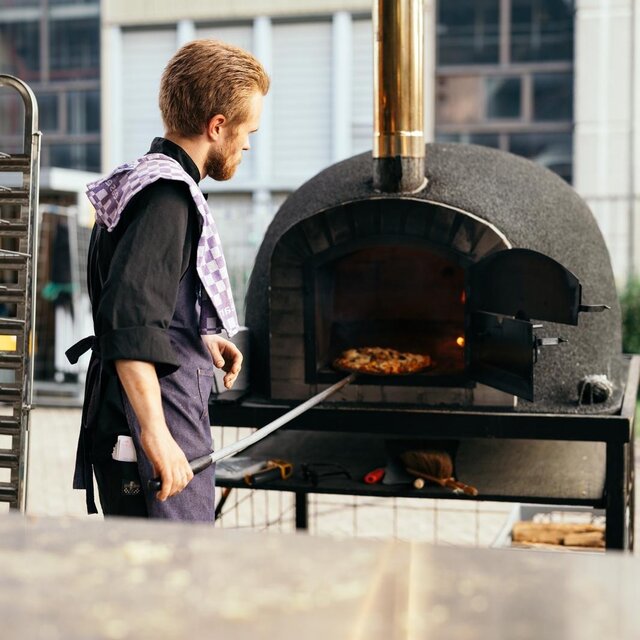 Pizza oven 120x120cm