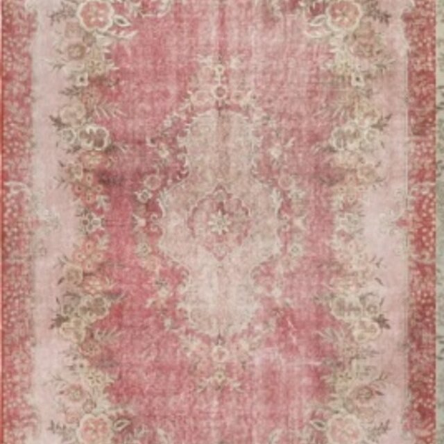 Vloerkleed vintage 160x230cm - Roze