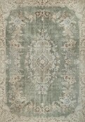 Vloerkleed vintage 160x230cm - Groen