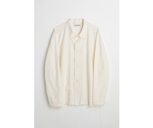 OUR LEGACY BOX SHIRT ANTIQUE WHITE OXFORD LACE - RESERVOIR STORE