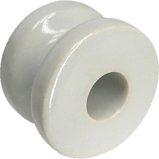 MM Hoekisolator porselein klein (25 stuks)