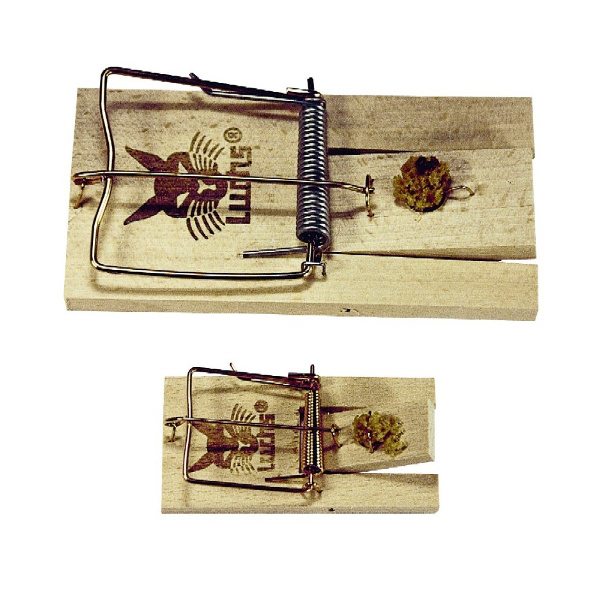 Houten rattenval