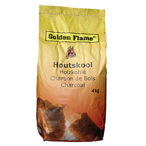 Golden Flame Houtskool 4kg Golden Flame Houtskool 4kg