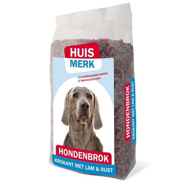 Huismerk Hondenbrok Lam & Rijst