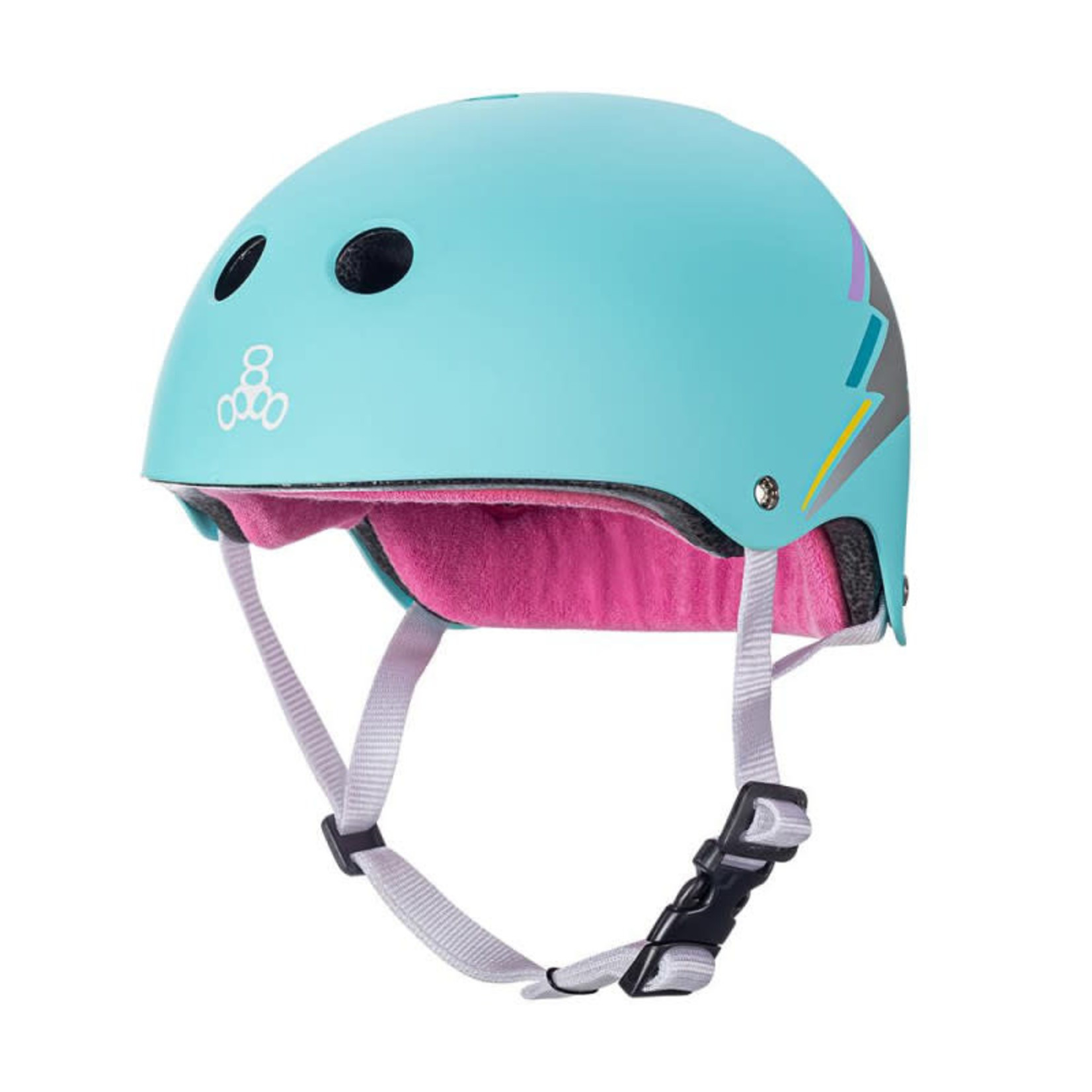 Triple 8 Teal Hologram - THE Derby Shop
