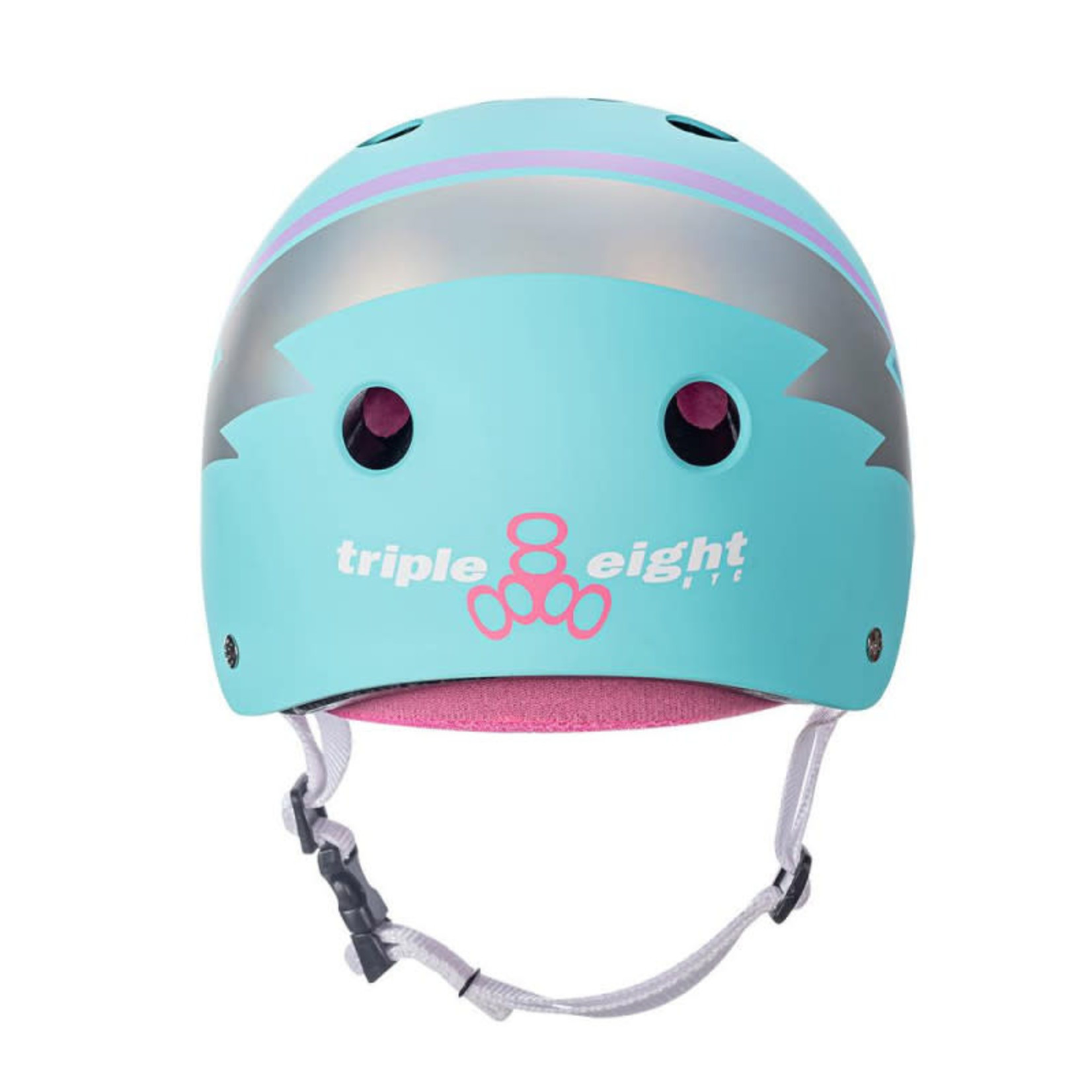 Triple 8 Teal Hologram - THE Derby Shop
